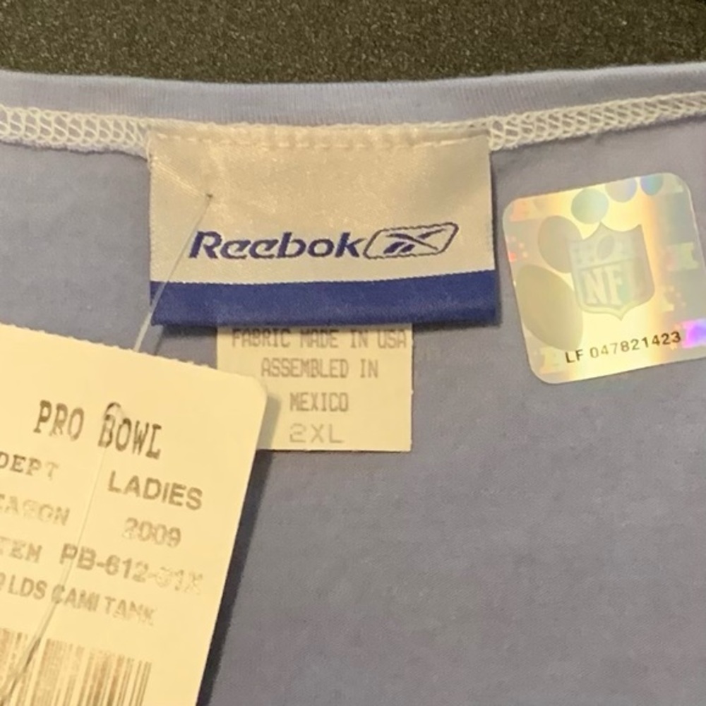 Reebok NWT blue ombré Pro Bowl sport camisole. - Picture 12 of 13
